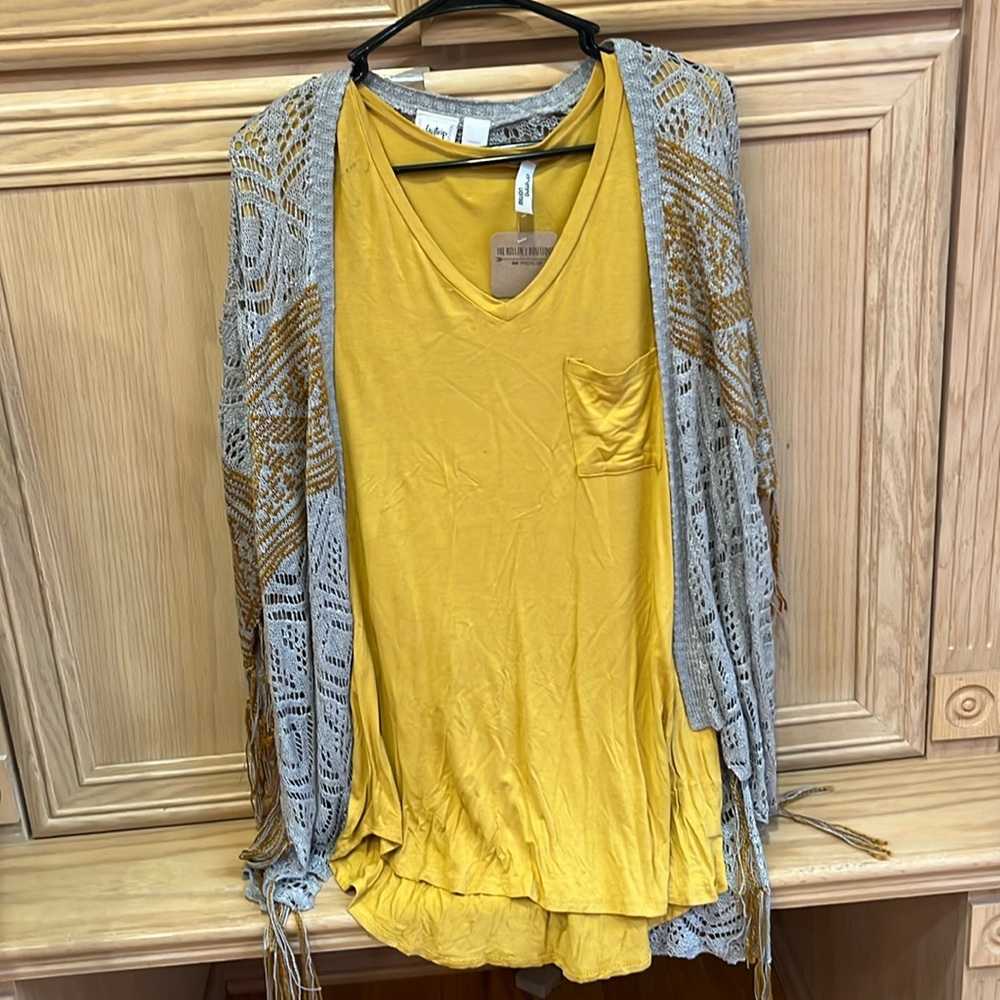 Mustard Yellow set